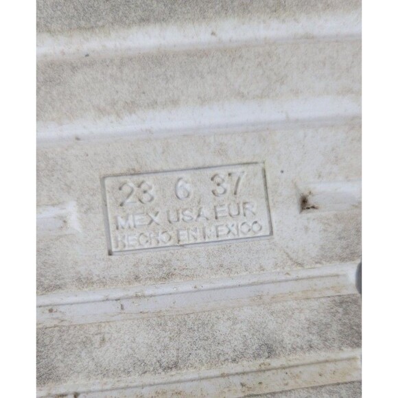 Cucos Calzado Leather Mary Jane Shoes Size 6 Blue Multicolor Floral Embroidered - Picture 6 of 6